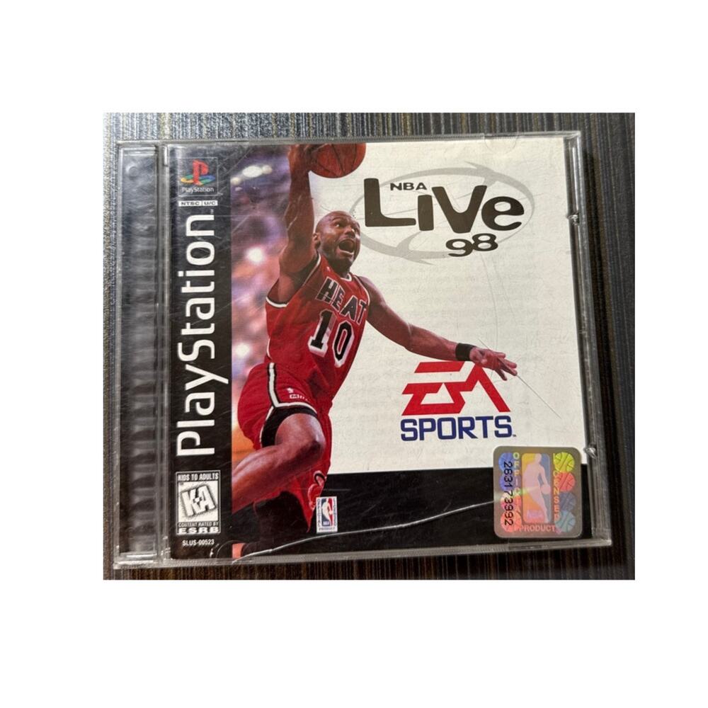 Sony PlayStation 1 PS1 EA Sports NBA LIVE 98 Video Game